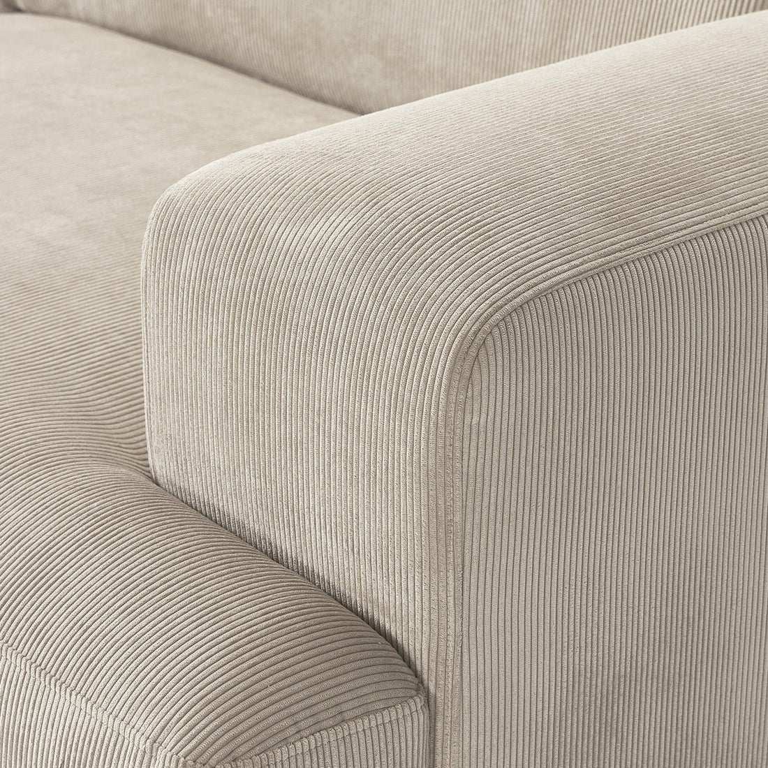 Posada L-Shape Sofa in Ash Silver