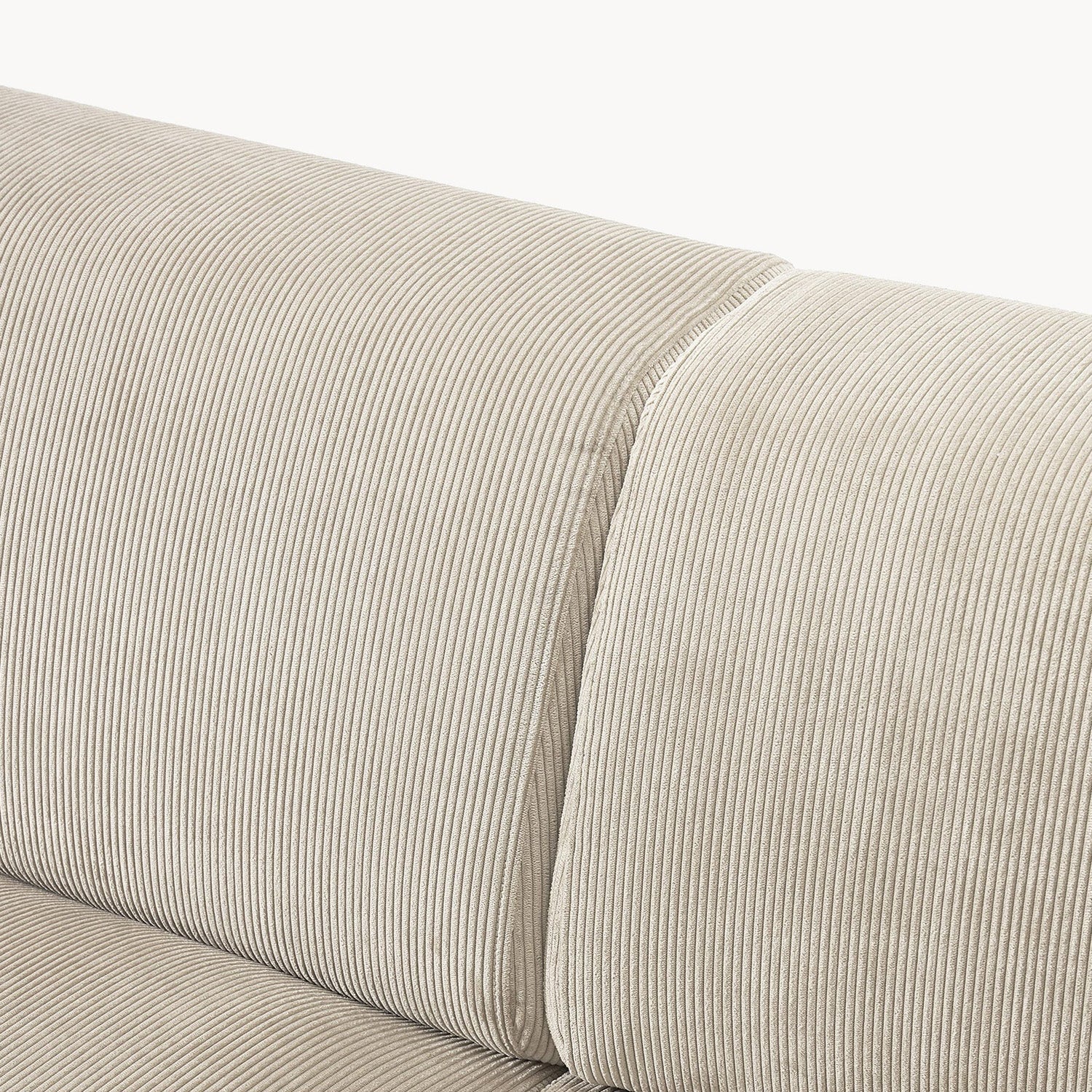 Posada L-Shape Sofa in Ash Silver
