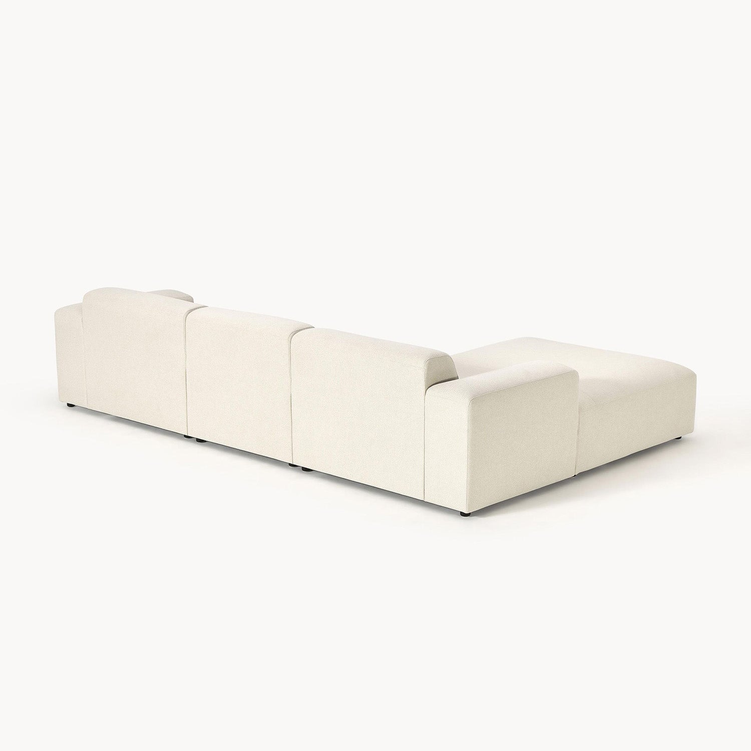 Posada L-Shape Sofa in White