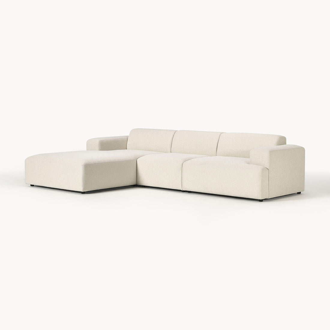 Posada L-Shape Sofa in White
