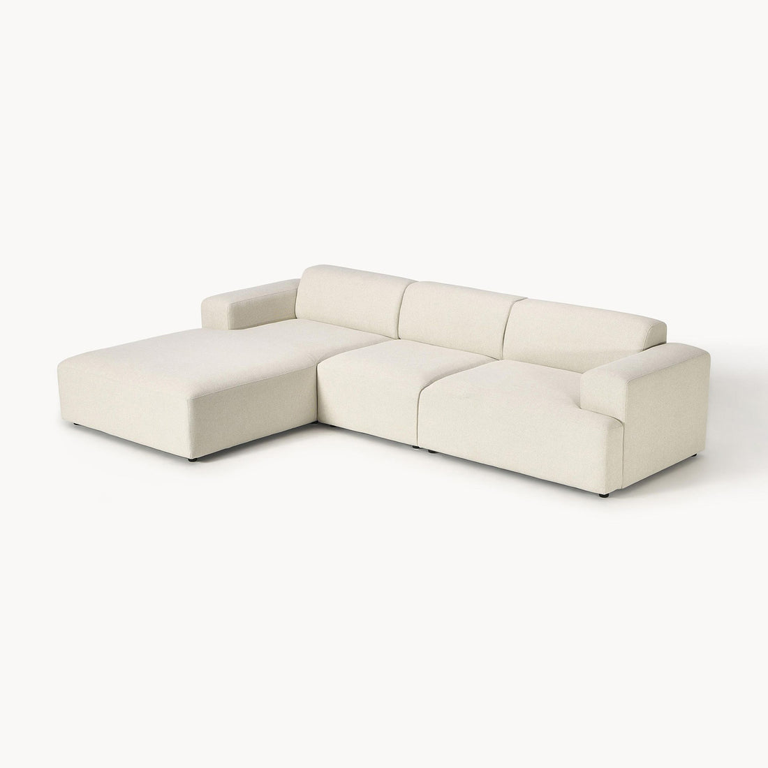 Posada L-Shape Sofa in White