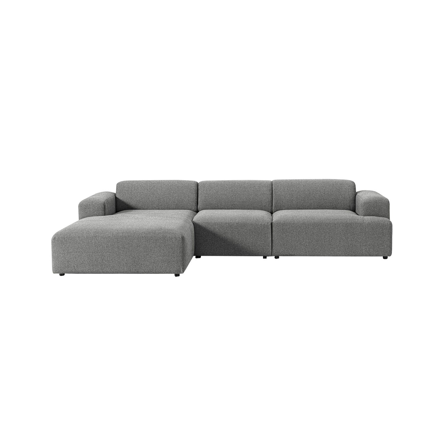 Posada L-Shape Sofa in Dark Gray