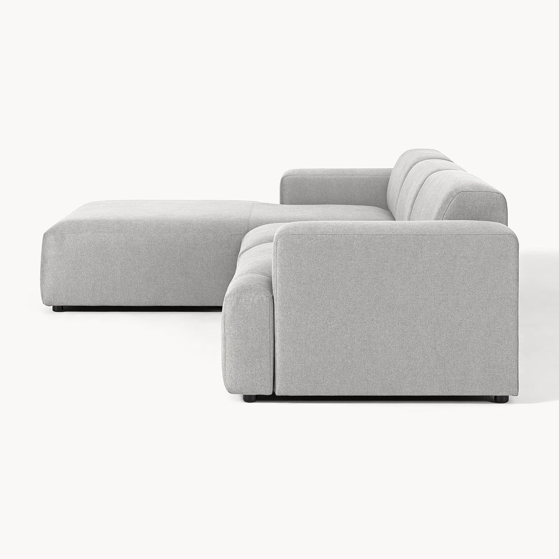 Posada L-Shape Sofa in Gray