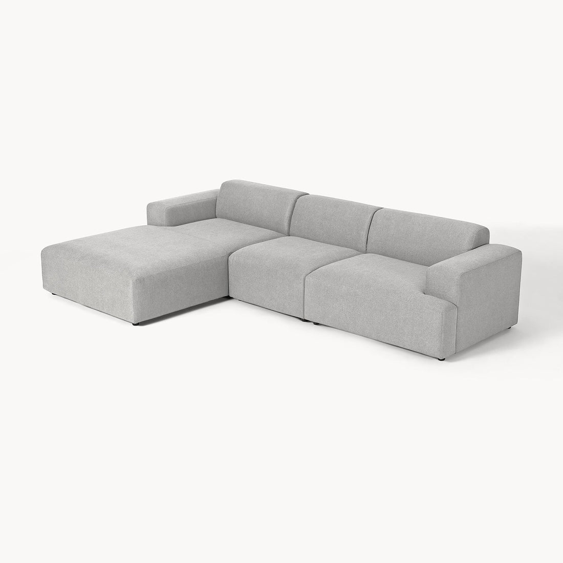Posada L-Shape Sofa in Gray