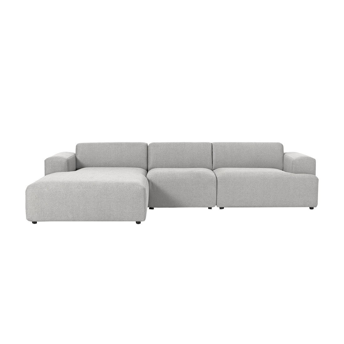 Posada L-Shape Sofa in Gray