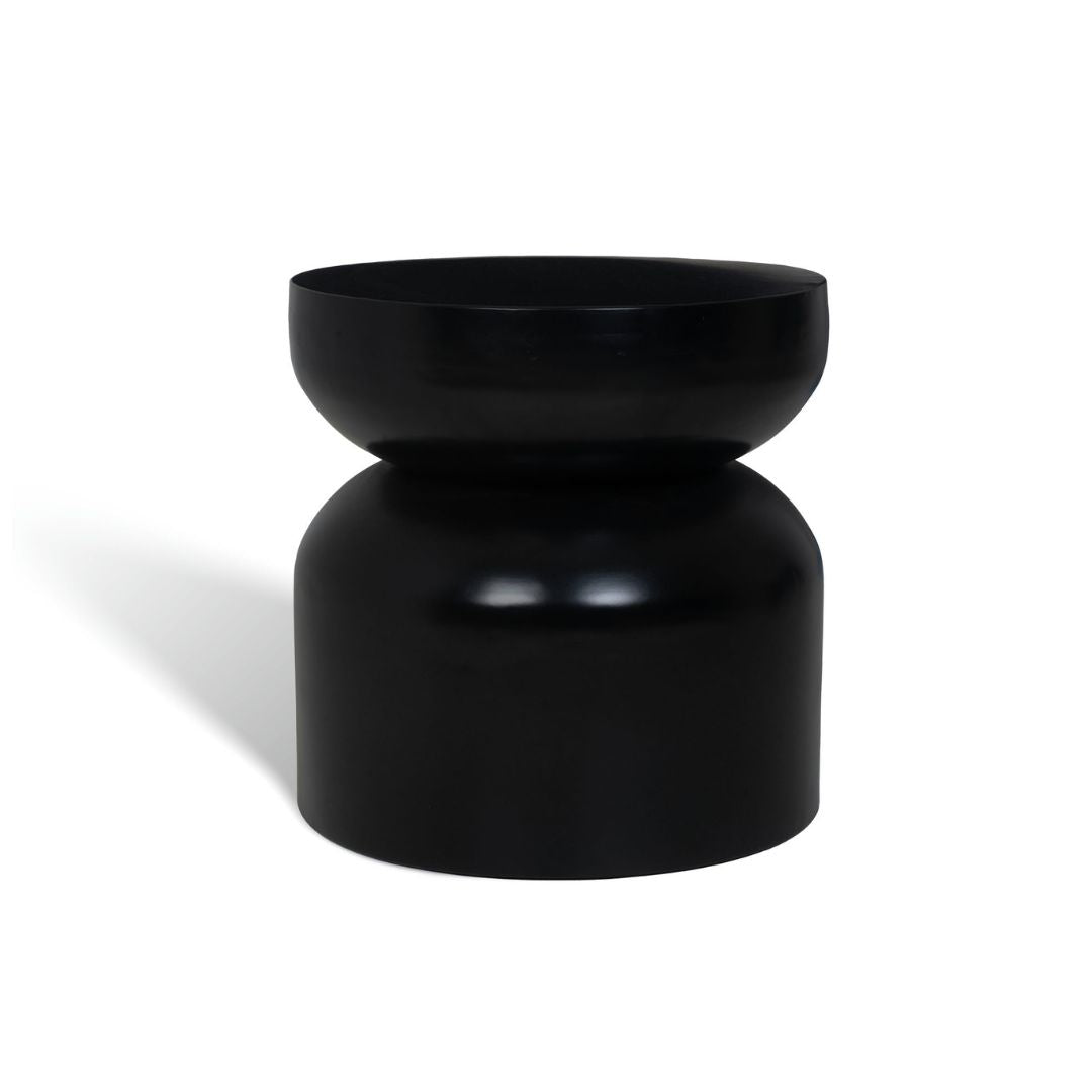 Milan Metal Table Black