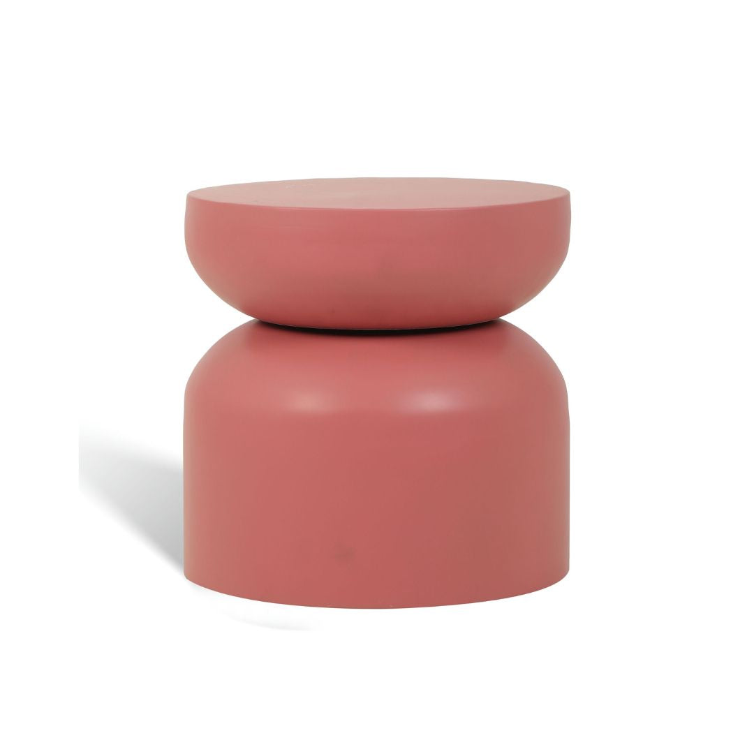 Milan Metal Table Sweet Pink