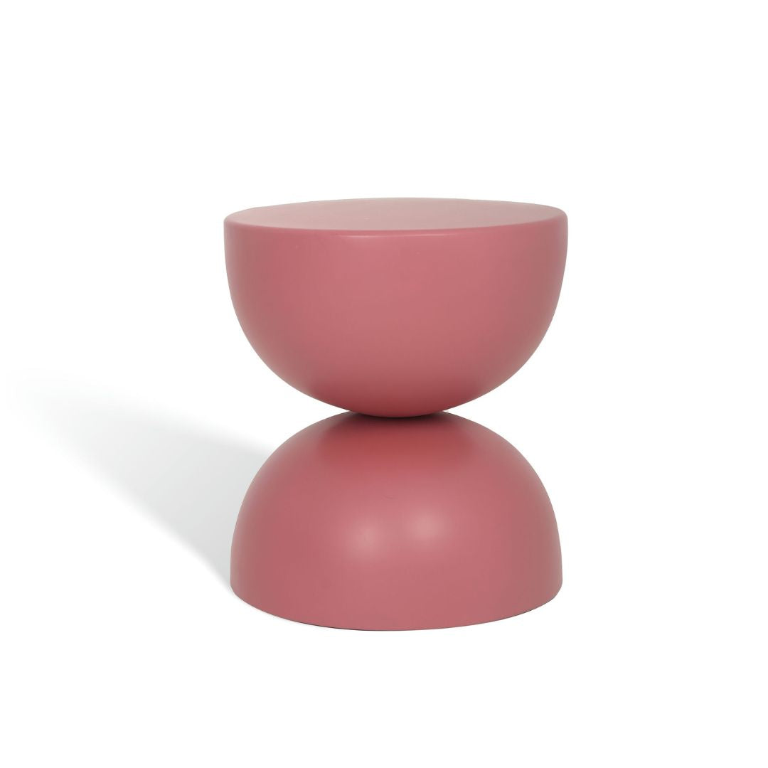 Tuscan Side Table Sweet Pink